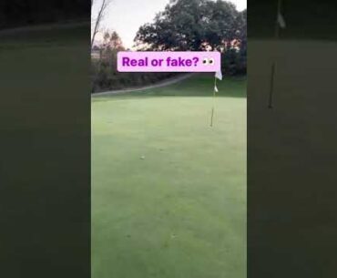 This shot is WILD 😳🔥 (via @micahmorrisgolf)#shorts