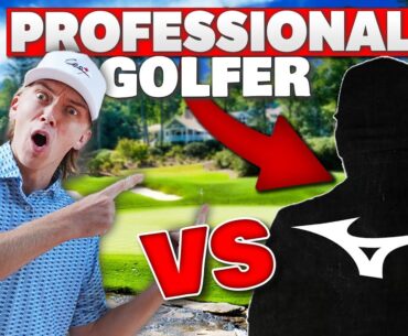 I Challenged a Pro Mizuno Golfer to a Match!