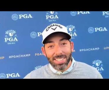 Entrevista con Pablo Larrazábal Día 1 jueves PGA Championship 2023