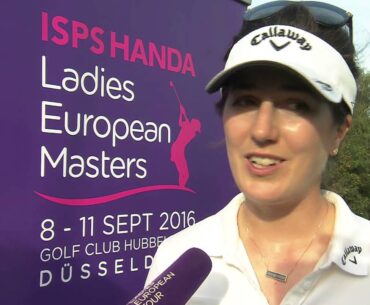Sandra Gal Interview Day 4 | ISPS HANDA Ladies European Masters