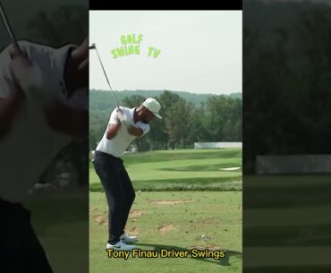 Tony Finau Driver Swings