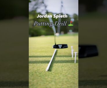 Unlock Your Putting Potential with Jordan Spieth's Drill Secrets 🎯 #golftips #golfer #jordanspieth