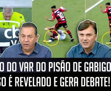 "Gente, esse LANCE pra mim..." ÁUDIO DO VAR do PISÃO de Gabigol em Ganso no Fla-Flu é REVELADO!
