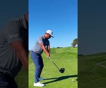 Xander Schauffele Driver Golf Swing (SLOW MOTION) #golf #shorts