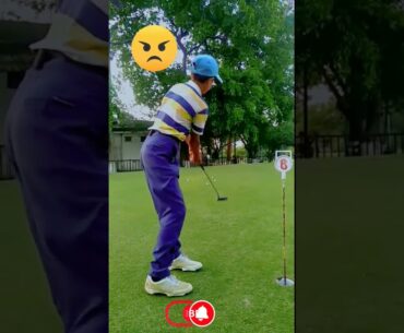 Golf very long putting practice #shorts