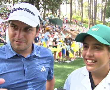 Mateo Fernández de Oliveira Wednesday Flash Interview 2023 The Masters Tournament