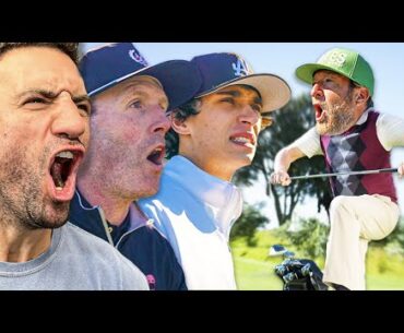 Dave Portnoy + Josh Richards VS Paul Bissonnette + Ryan Whitney - Sandbagger Invitational 17
