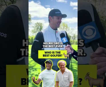 Justin weighs in on the best trash talker in pro golf and who he thinks is the GOAT 😯