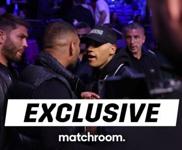 “Kell Brook, don't f**k with me!” - Conor Benn reacts to ringside ruck
