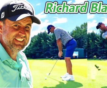 Richard Bland リチャード・ブランド  イングランドの男子ゴルフ スローモーションスイング!!!