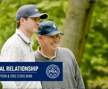A Special Player-Coach Relationship Between Davis Thompson and Eric Eshleman
