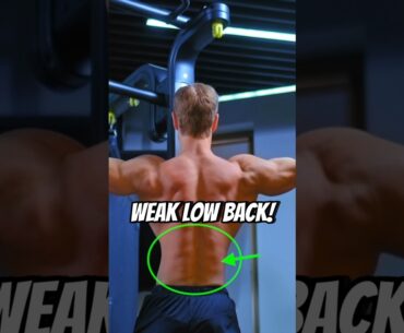 Say Goodbye To Your WEAK Low Back!