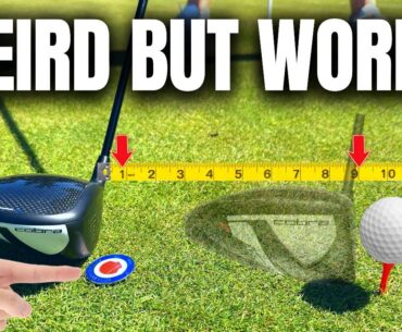 The WEIRD ADJUSTMENT THAT WORKS for TAKEAWAY in the Golf Swing