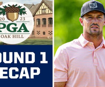 2023 PGA Championship Round 1 RECAP: Eric Cole LEADS (-5), Bryson DeChambeau Behind 1 | CBS Sports