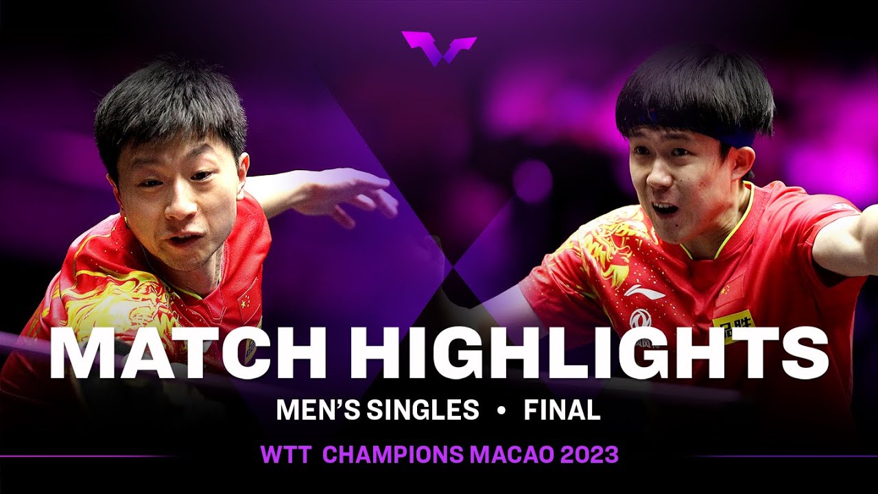 Ma Long vs Wang Chuqin | MS Final | WTT Champions Macao 2023 Ma Long vs Wang Chuqin | MS Final | WTT Champions Macao 2023