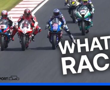 Bridewell's Mechanical Issues Leaves Victory Open For The Taking | BSB Race 2 Donington | Eurosport