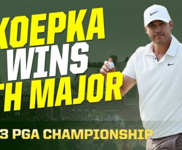 Brooks Koepka Captures 5th Major - 2023 PGA Championship Final Round Recap | The First Cut Podcast