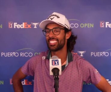 Akshay Bhatia Thursday Flash Interview 2023 Puerto Rico Open
