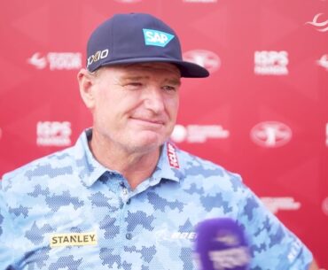 Ernie Els Friday Flash Interview 2023 ISPS Handa Championship