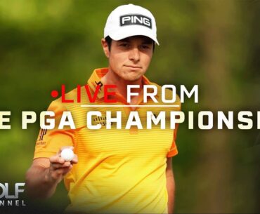 Viktor Hovland 'going the right direction' | Live from the PGA Championship | Golf Channel