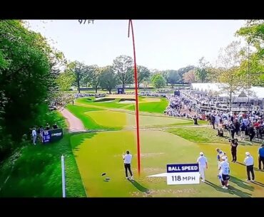 Michael Block Slam Dunk 'Hole In One' At The 2023 PGA Championship!