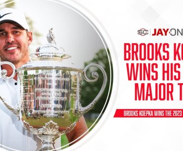 Brooks Koepka joins elite company with fifth major championship trophy