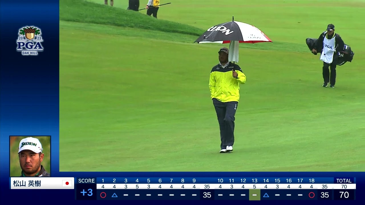 【無料独占生放送!】全米プロゴルフ選手権 2023 3日目 松山選手 後半ハイライト 【無料独占生放送!】全米プロゴルフ選手権 2023 3日目 松山選手 後半ハイライト