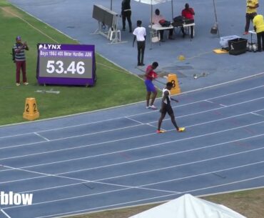JUNIOR BOYS 400m HURDLES | All Comers Meet #2