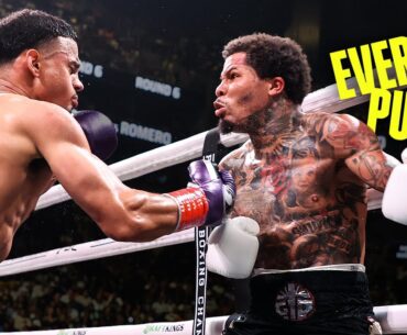 6TH ROUND STOPPAGE! Gervonta Davis vs Rolly Romero | Every Punch
