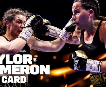 ICONIC NIGHT IN DUBLIN | Katie Taylor vs. Chantelle Cameron Full Card Highlights