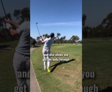How to Play the Ball above your feet: Its really this simple!