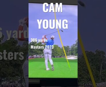 Cam Young 306 yard Drive#1 at the Masters 2003 | pause at the Top #pure #power long drives