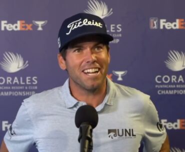 Ben Martin Thursday Flash Interview 2023 Corales Puntacana Championship · Round 1