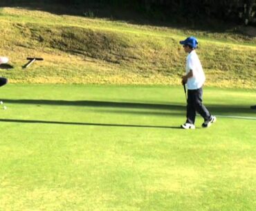 Gal  Ozer First Golf Comptetion