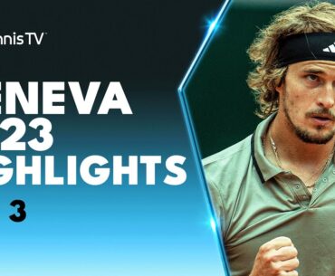 Zverev Takes On Eubanks; Wu, Wolf, Griekspoor Also Feature | Geneva 2023 Day 3 Highlights