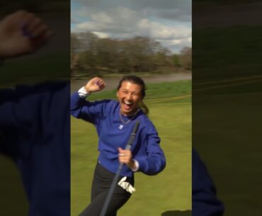 WHAT AN EPIC PUTT!!! - 🎥 NEW VID LIVE 🔥ft. Jay Bothroyd #golf #golfgirl #golfshot #putt #shorts