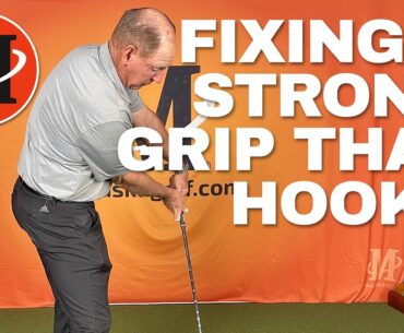 Fixing A Strong Grip That Hooks // Malaska Golf