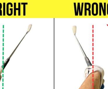 Always Swing Left To Hit The Irons of Your Life