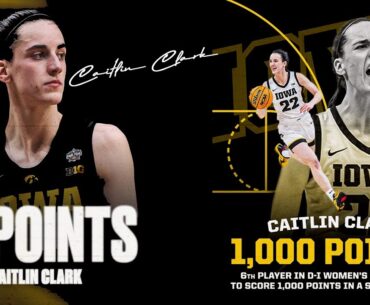 Caitlin Clark: 41 PTS | 8 AST | 6 REB vs South Carolina | 3.31.23