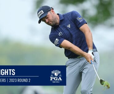 Corey Conners Scores 2-Under 68 | Round 2 | 2023 PGA Championship