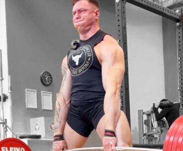 450 kg With A Hard Lockout