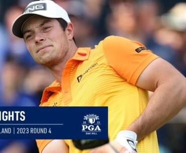Viktor Hovland Shoots 2-Under 68 | Round 4 | 2023 PGA Championship