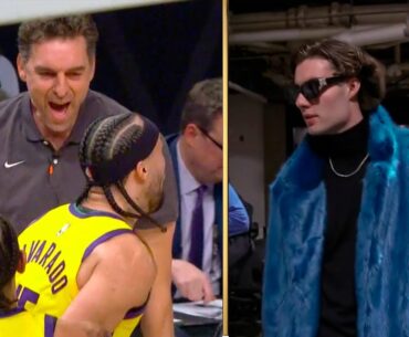 NBA on TNT crew reacts to 2023 Rising Stars Game Highlights 🔥