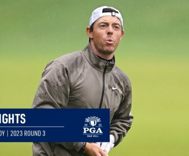 Rory McIlroy Hits 1-Under Par 69 | Round 3 | 2023 PGA Championship
