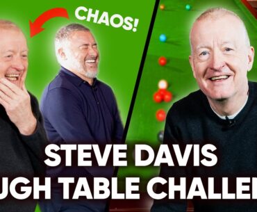 HILARIOUS & CHAOTIC Tough Table Challenge By Steve Davis!