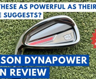 WILSON DYNAPOWER IRONS REVIEW 2023! Does The Performance Match The Name?
