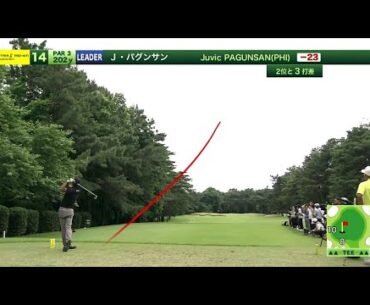 Juvic Pagunsan wins on Japan Golf Tour with pushcart