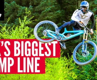 We Rode A BIG Jam At The Biggest MTB Jump Line In The UK | VANTA JAM