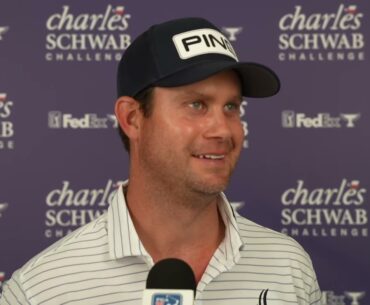 Harris English Thursday Flash Interview 2023 Charles Schwab Challenge
