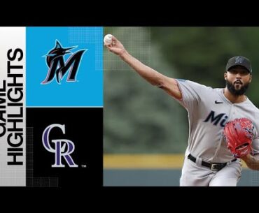 Marlins vs. Rockies Game Highlights (5/24/23) | MLB Highlights